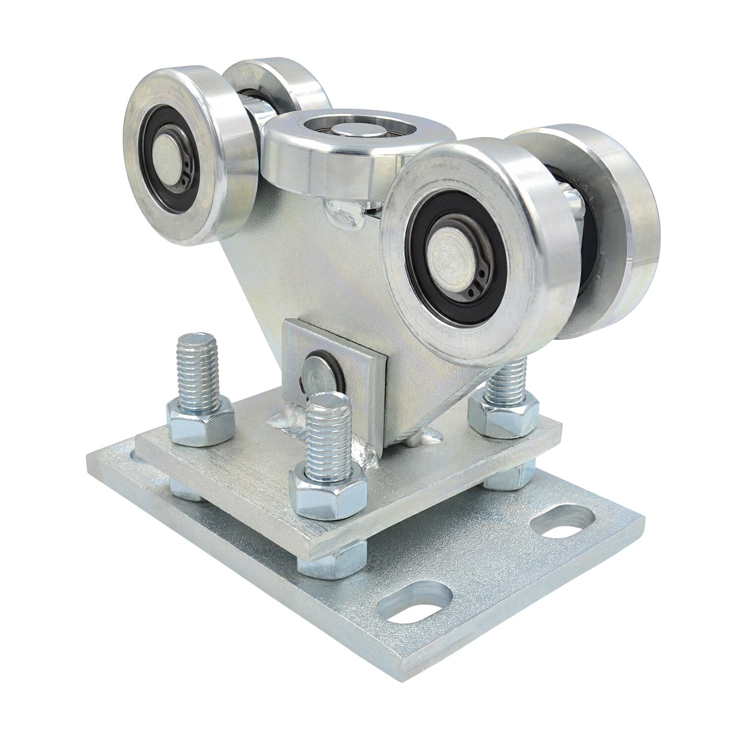 MagiDeal 10x Laufwagen-Montagerollen Für Schiebetüren | Nylon-Rollen Für Schiebetürschränke | 44 Mm Schiene