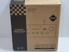 AK-55 Bluetooth 5.0 Hifi Stereo Digital Audio Amplifier Receiver