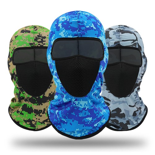 3 or 4 Motorcycle Cycling Balaclava Full Face Masks Scarf Thin Helmet Liner Caps - Imagen 10 de 25