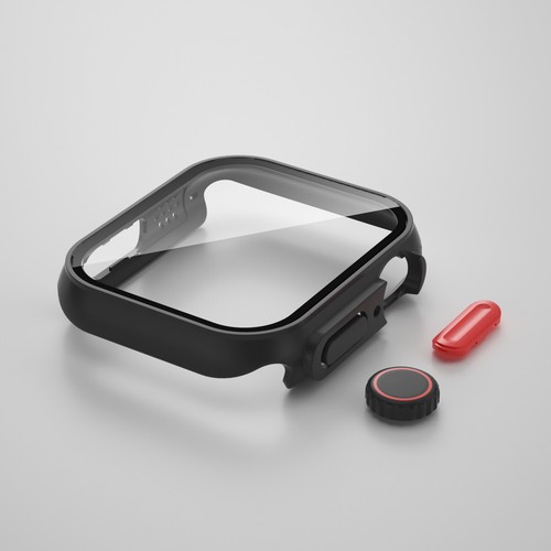 Funda protectora para PC para Apple Watch 44/45 mm cambio a ultra 49 mm cubierta con corona - Imagen 28 de 44