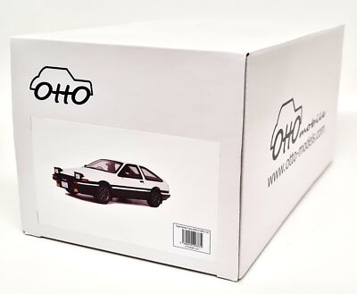 Otto 1/18 - Toyota AE86 Sprinter Tureno White 1985 Resin Scale