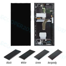 Small OLED For Samsung Galaxy S22 Ultra LCD Touch Screen Replacement 5G S908U/U1