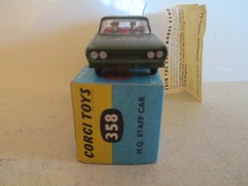 Lot de 4 voitures 1/43 Solido Matchbox Corgi vintage - Jeux & Jouets