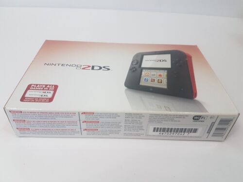 Nintendo 2DS: Crimson Red Console [Brand New Factory Sealed!] - Picture 1 of 9