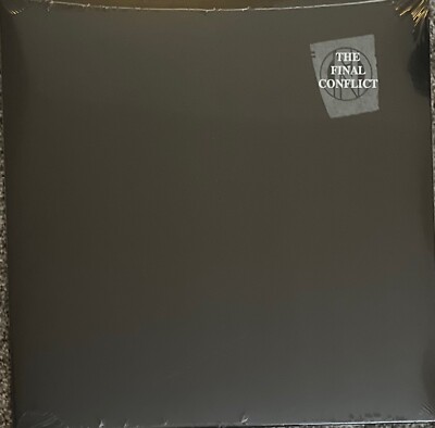 Conflict The Final Conflict LP Rare Color Vinyl Punk UK 1988 KBD Mortarhate