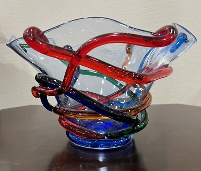 Simone Cenedese Murano Abstract Vase