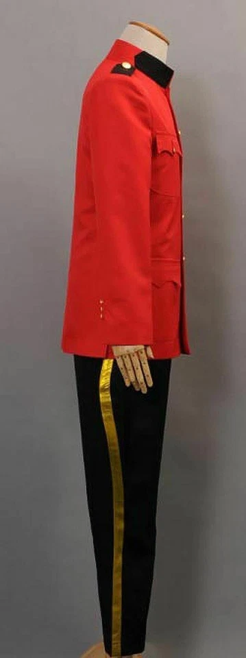 Due South Royal 加拿大骑兵红色制服万圣节服装角色扮演 — 第 4/4 张图片