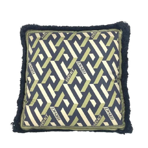 Versace Pillow Cushion Medusa Logo Silk Auth 42✖️42cm  Small - Image 2 of 4