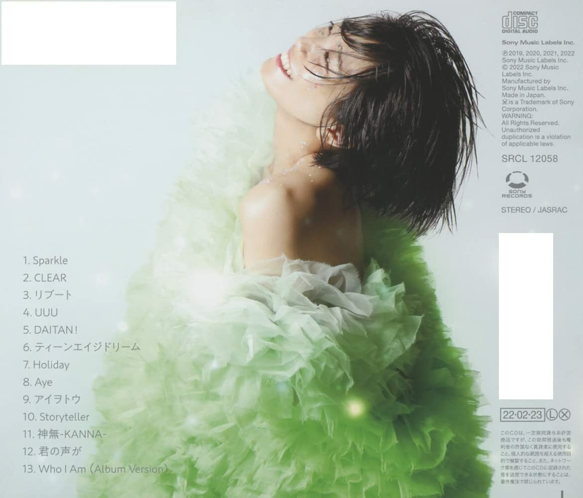 ミュージック miwa CD miwa SPARKLE 2022 6th Album CD + Blu-ray Ltd/E New J-Female