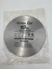 Vintage Sears/ Craftsman 10 Inch 104 Tooth Plywood, Paneling, Veneer Blade 32194