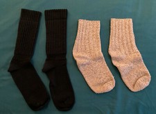 2 PAIRS comfy, warm unisex adult socks