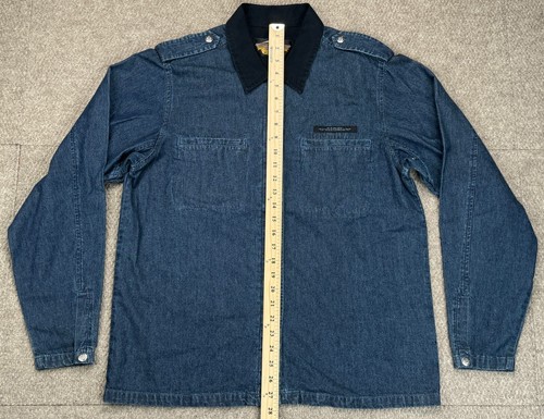 Harley Davidson Women's Vtg Snap Button Long Sleeve Denim Shirt Size Large - Picture 10 of 15