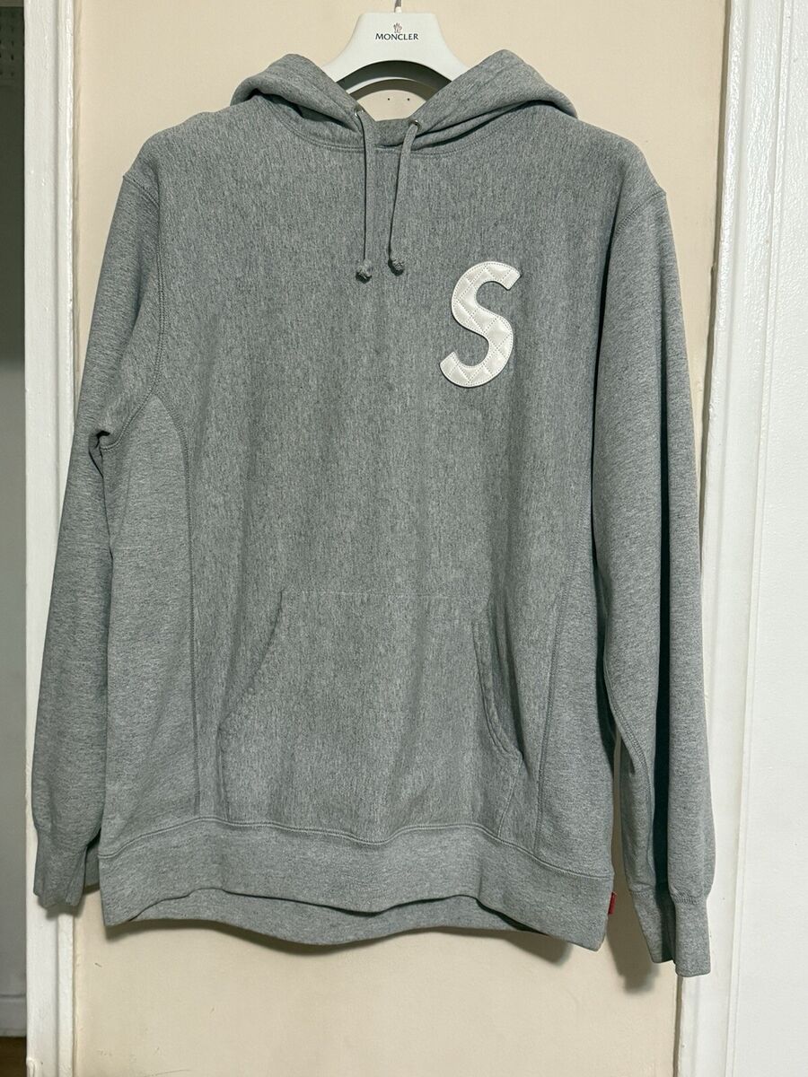 Supreme S Logo Hooded Sweatshirt Heather Grey XL SS20 | eBay Supreme S Logo Hooded Sweatshirt Heather Grey XL SS20 | eBay
