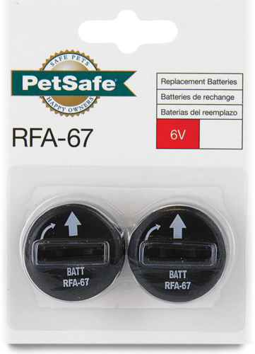 PetSafe RFA-67D-11 Replacement 6-Volt Battery 2pk