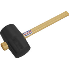 Sealey Black Headed Rubber Mallet 1130g