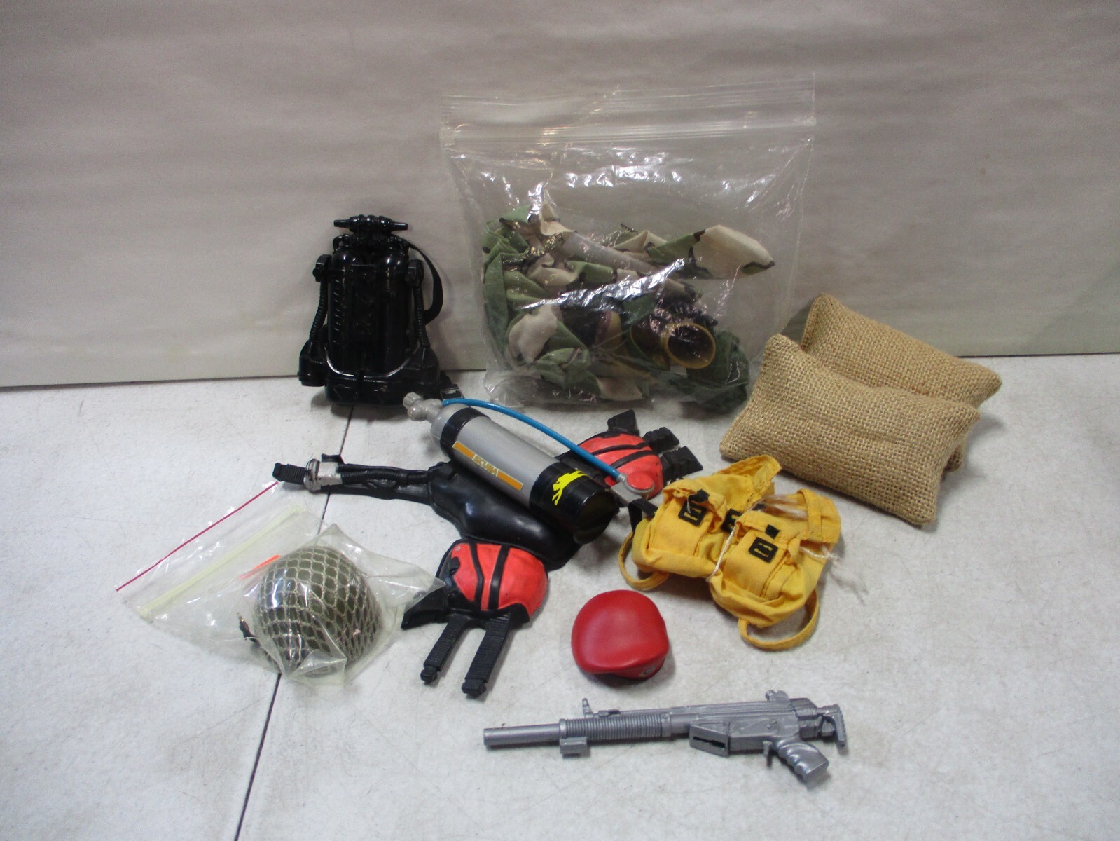 Modern GI Joe Accessories lot with Scuba Gear eBay