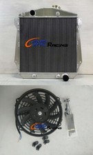 3row Aluminum Radiatorfan For 1943-1948 1946 1947 Chevy Cars Sedan Chevy V8