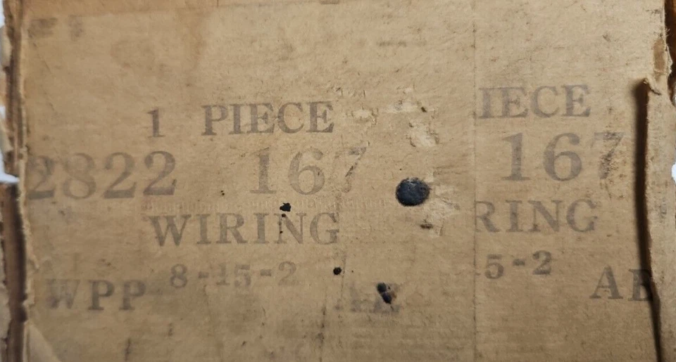 67 Plymouth 6-Cyl Headlamp & Engine Compartment Body Wiring Harness 2822167 NOS - Image 3 of 4