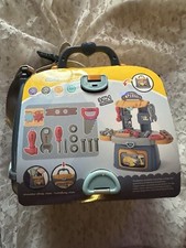 New Tool Workbench Carry And Go Toy Children  s Pretend Play Playset