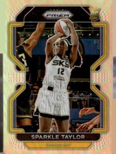 2022 Panini Prizm WNBA #43 Sparkle Taylor Silver