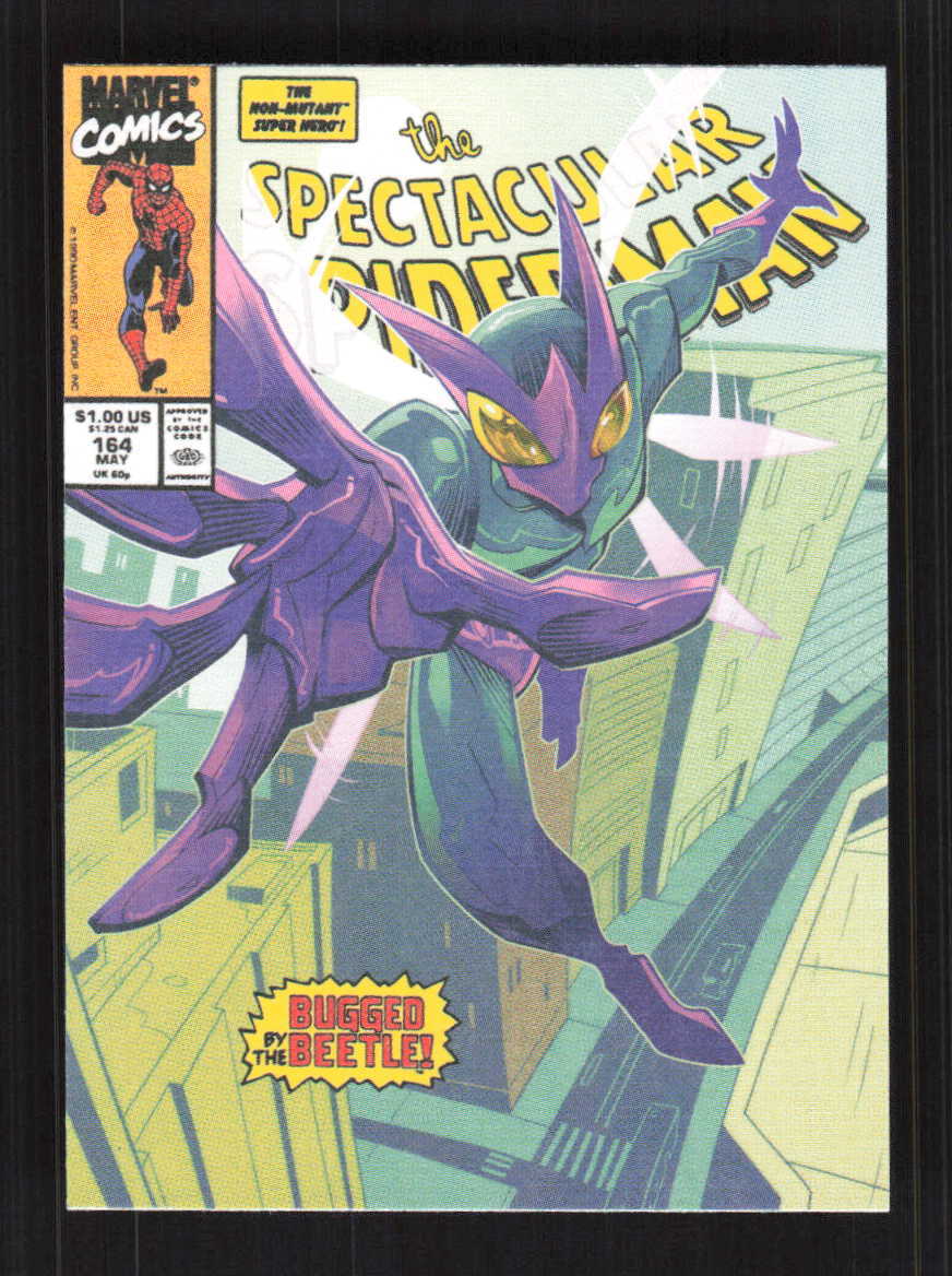 Beetle 2024 Upper Deck Marvel Spider-Man Renditions Canvas Cover Variant #70