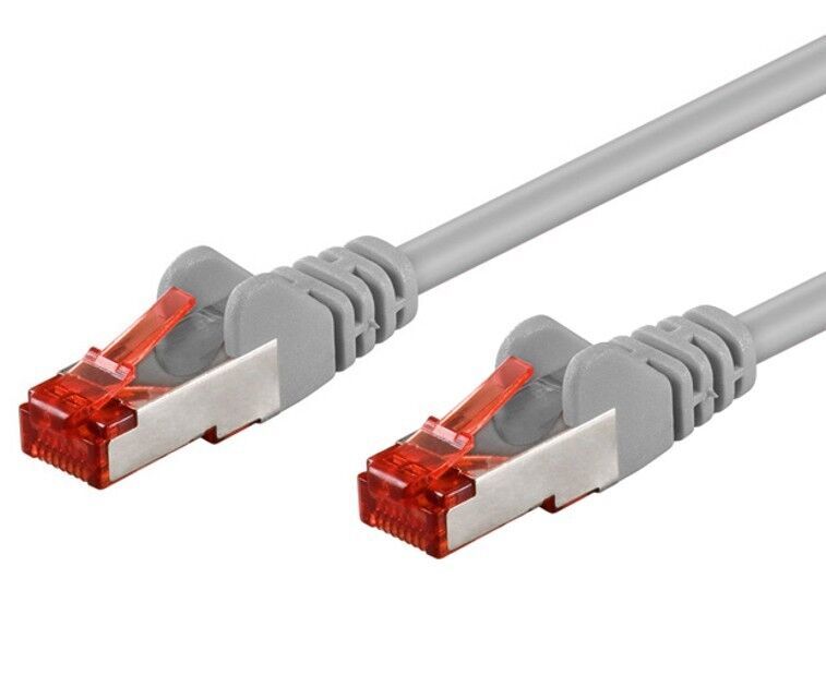 INTELLINET Cavo di rete Patch in rame Cat. 6 Grigio SFTP 0,25 m