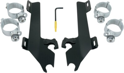 #ad #ad Memphis Shades Black Trigger Lock Mount Kit for Batwing Fairing MEK1928 $159.95