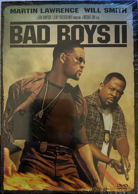 BAD BOYS II (DVD) NEW AND SEALED - IN SLIPCOVER