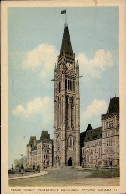 Ak Ottawa Ontario Kanada, Peace Tower, Parliament Buildings, ... - 4802888