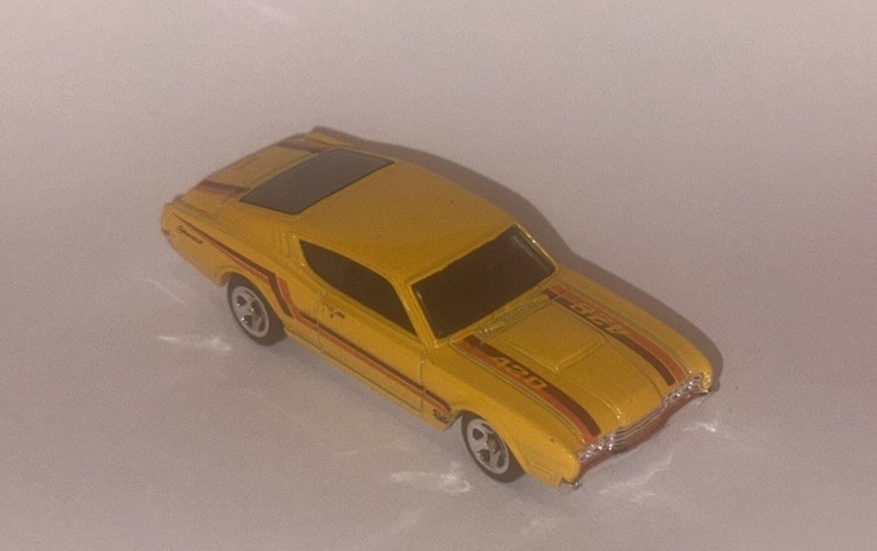 HOT WHEELS Loose '69 Mercury Cyclone (Yellow Version)