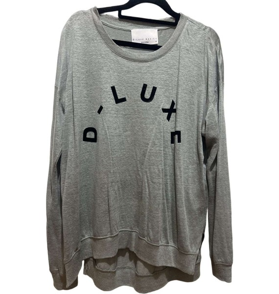 DECJUBA Linen Sweatshirt Size M Good Condition #39393
