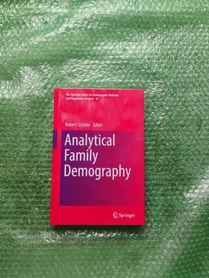 Analytical Family Demography by Robert Schoen (2018, Hardcover)