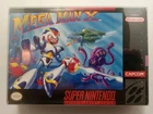 Mega Man X SNES w/ Box Manual Inserts See Pictures