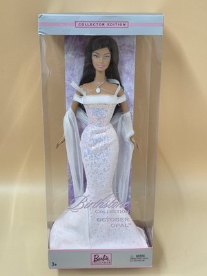 2002 Mattel Barbie Birthstone Collection October Opal AA #C5328