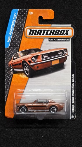 First Look: 2015 Matchbox '68 Ford Mustang GT/CS in black