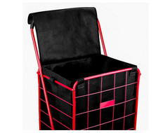 Shopping Cart Liner, 18" X 15" X 24", Square Bottom, Fits Standard Shopping Car