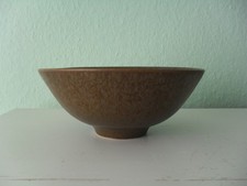 H&M Home Schale Braun glasiert Steinzeug reaktive Glasur