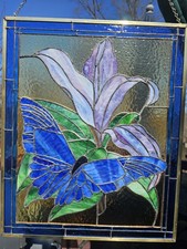 Stained Glass Window Panel Suncatcher