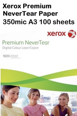 Xerox Premium Never Tear A3 wasserfestes Papier 350 Mikron 100 Blatt