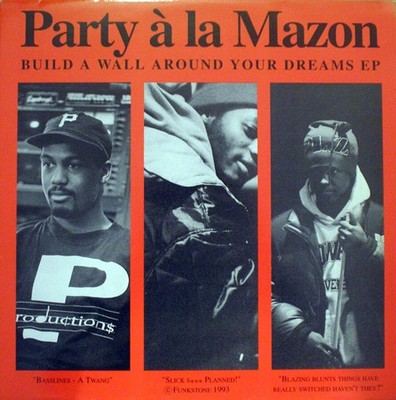 Party A La Mazon - Build A Wall Around Your Dreams EP - Used Vinyl Re - F7441z