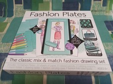 Sealed New Fashion Plates 2014 The Classic Mix Match Fashion Drawing Set Model