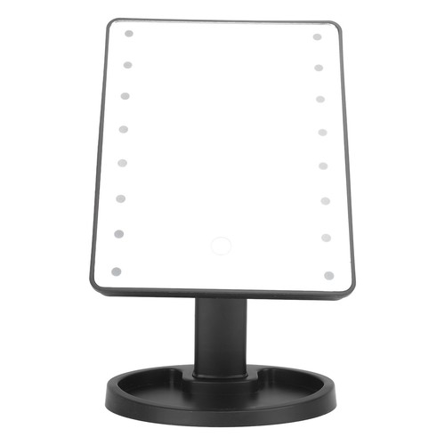 LED Makeup Mirror Vanity Mirror Rectangle 16 Beads USB Rechargeable An 9452 - Picture 5 of 12