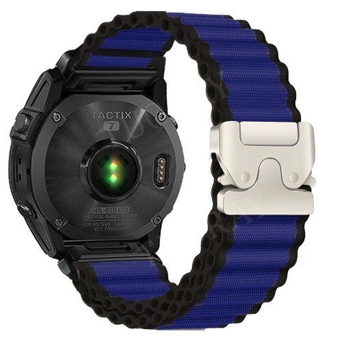 Nylon Wristband For Garmin Fenix 8 E 7 7X 7S 6 6X 6S Pro 3HR 945 5 5X Epix Strap - Picture 13 of 89