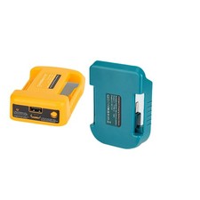 Belt Buckle QC3.0 USB Type-C Charger Adapter for Makita 18-20V Li-ion Battery
