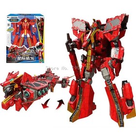 Galaxy Detective Tobot V Transformed Robot Car Anime Toy