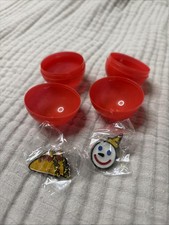 Jack In The Box 75th Anniversary Pin Jack The Clown Plus Taco Limited Edition
