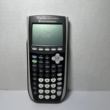 Texas Instruments TI-84 Plus Silver Edition Graphing Calculator - Black + Cover