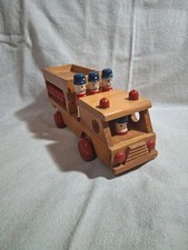 Gioco giocattolo vintage retrò per bambini in legno treno trenino