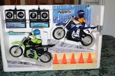 Buy Vintage Toys like LPT OF 2 TYCO RC EXTREME REMOTE CONTROL MOTORCYCLES 27& from eBay