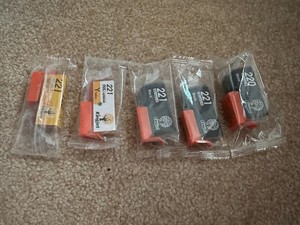 Kingjet  220/221 Ink Cartridges - 2 Yellow 221, 2 black 221 , 1 black 220